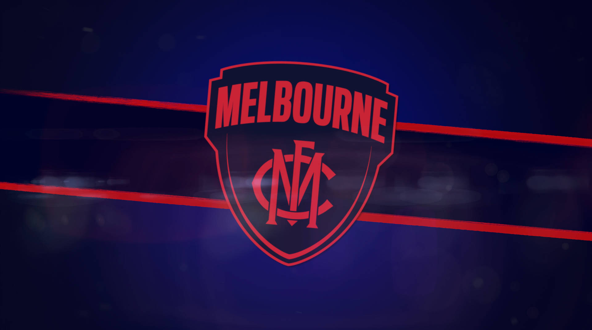 Melbourne Demons On The Field - Afl At Its Finest Background