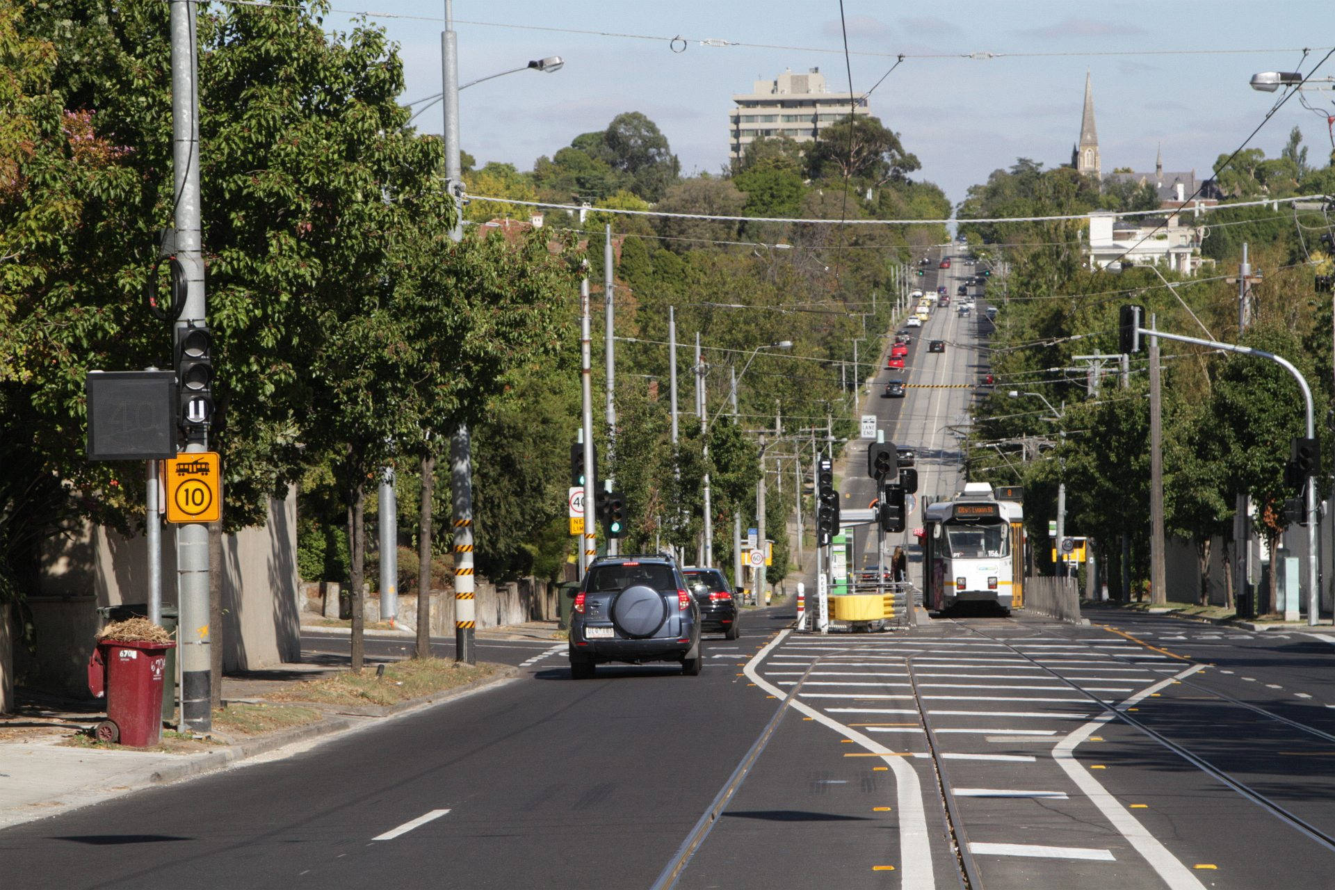 Melbourne Toorak Road Background