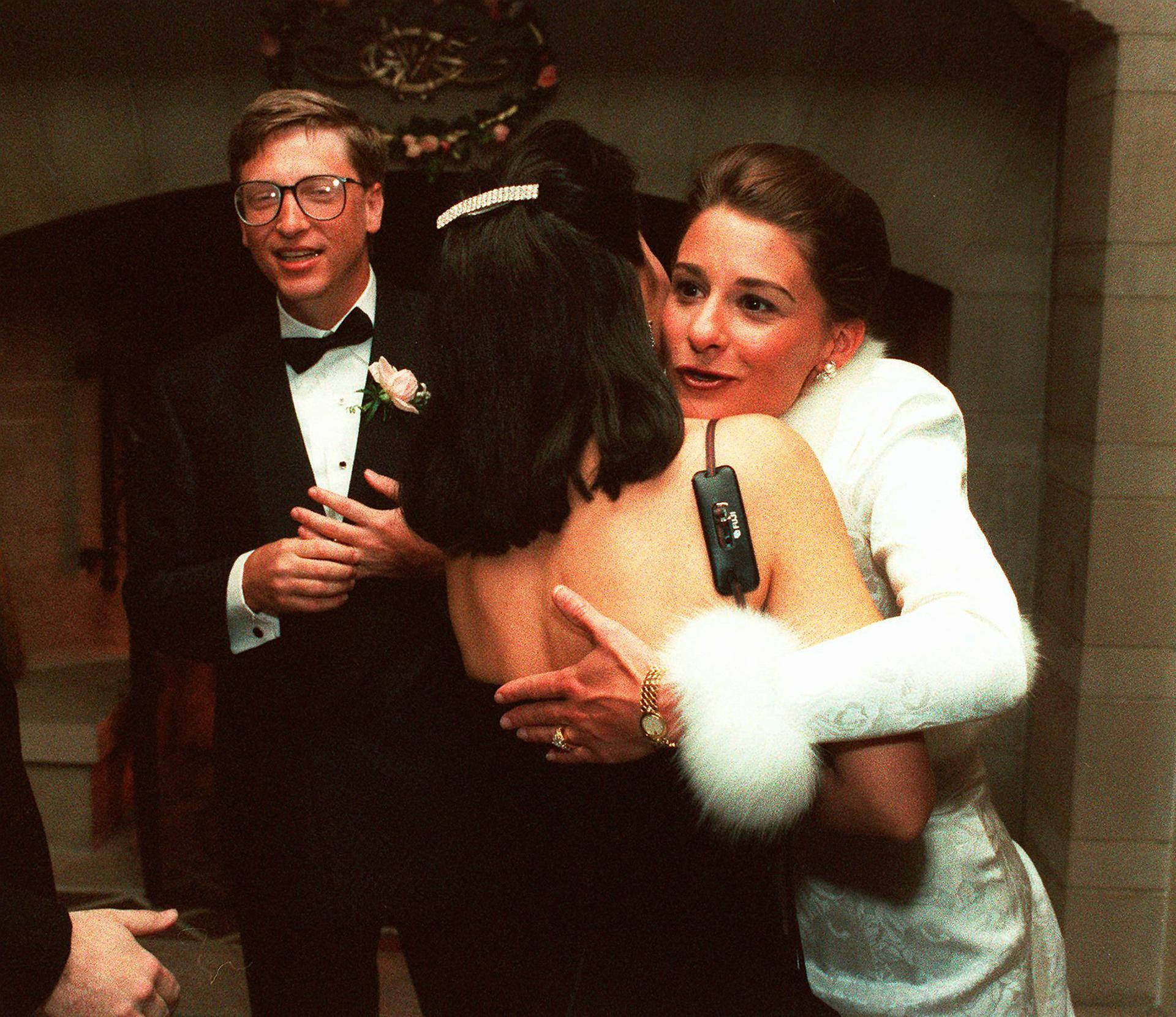 Melinda French Gates And Bill Gates 1994