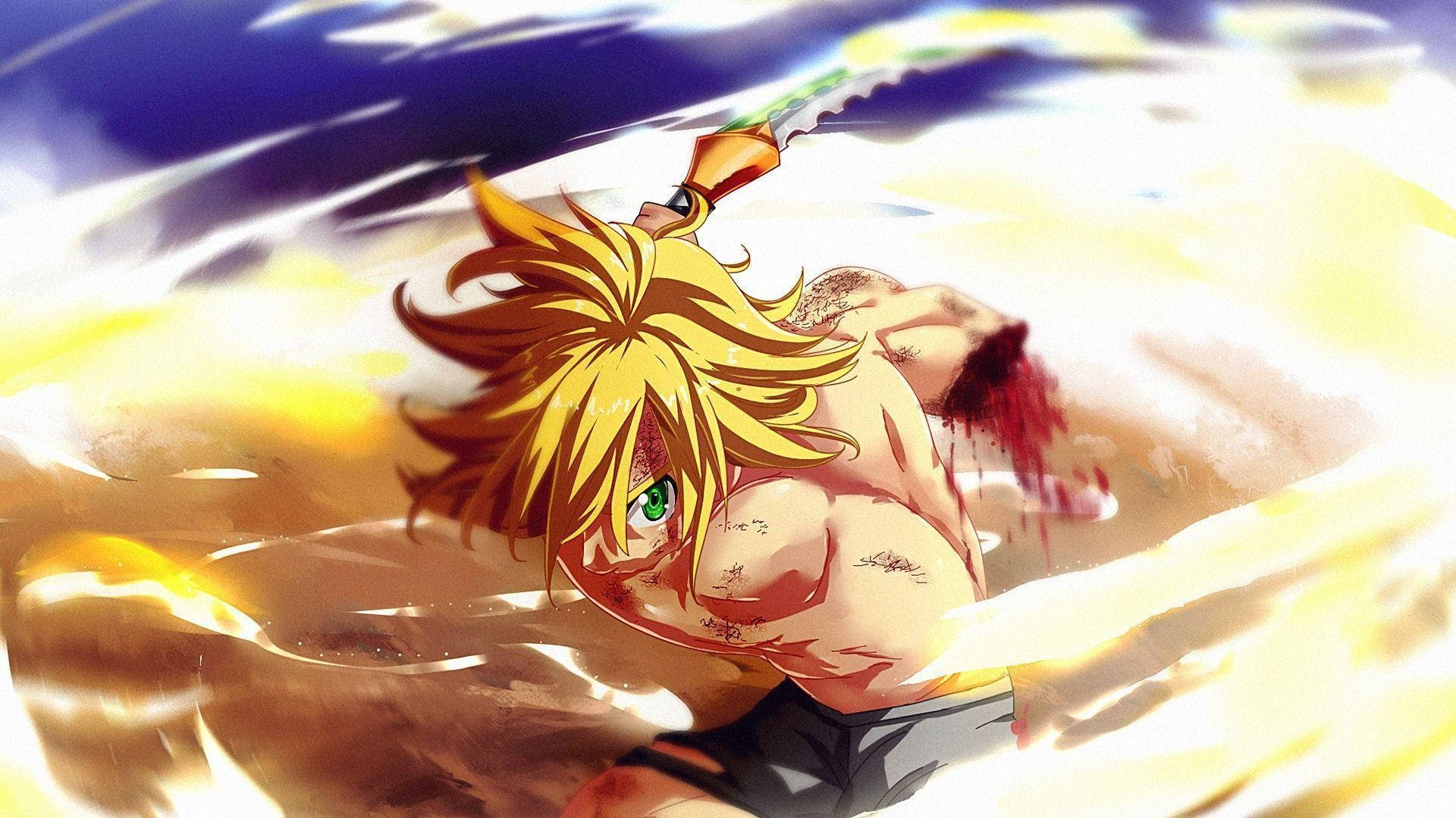 Meliodas Confronts The Seven Deadly Sins