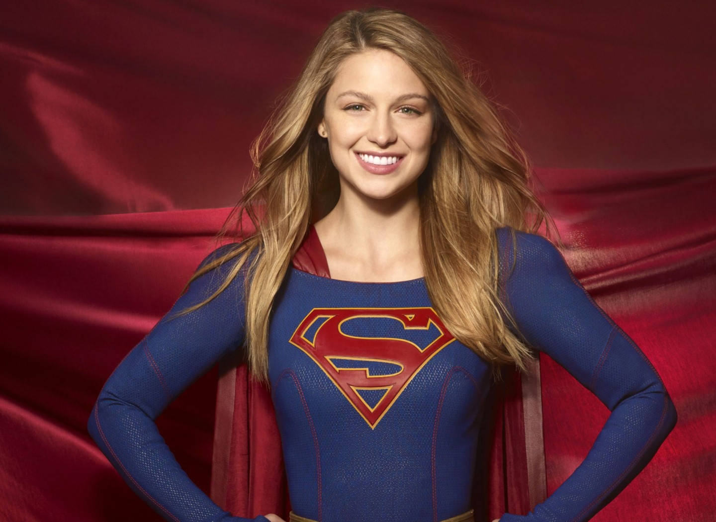 Melissa Benoist Dc Superhero Background