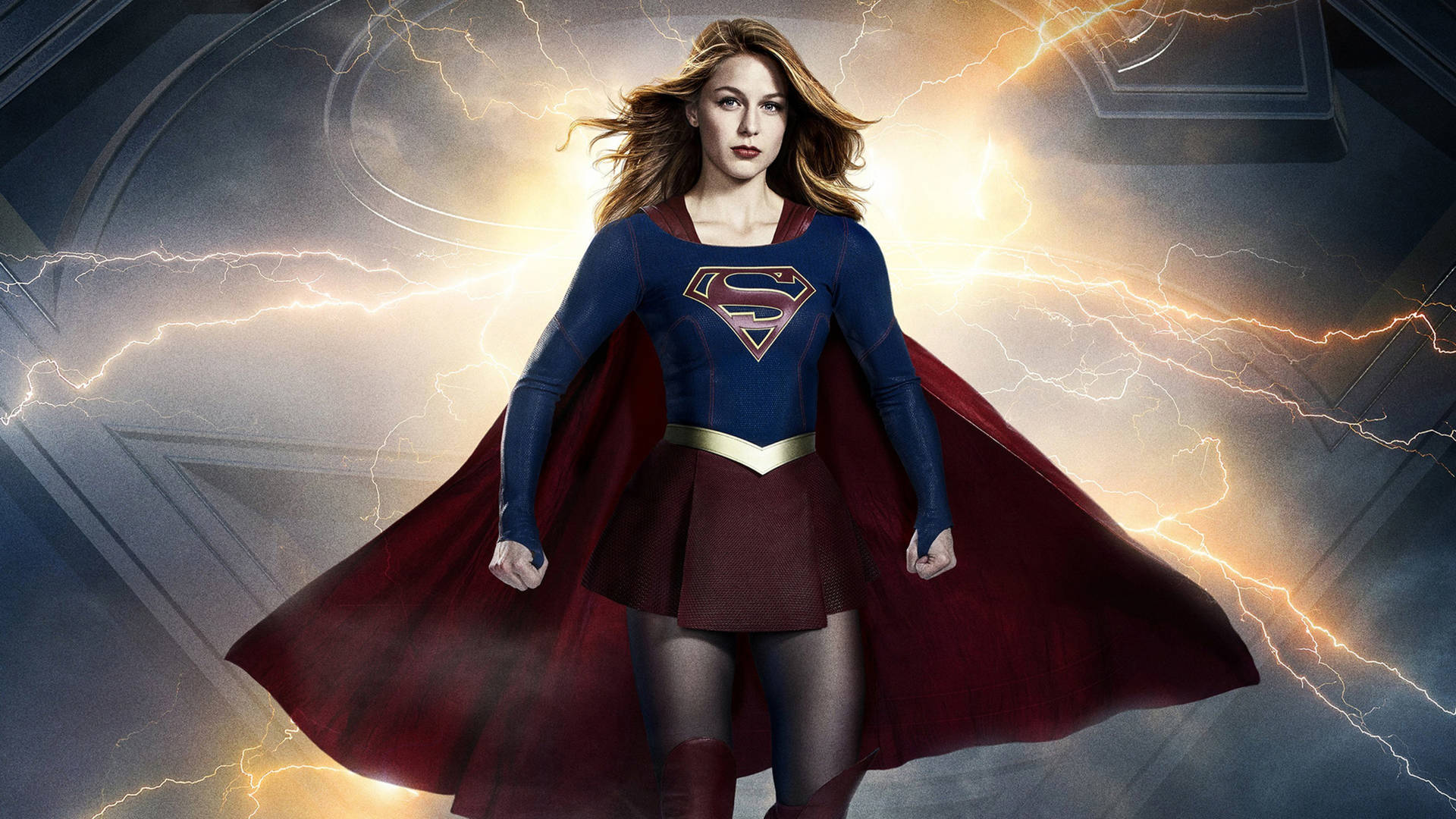 Melissa Benoist Supergirl Dc Hero