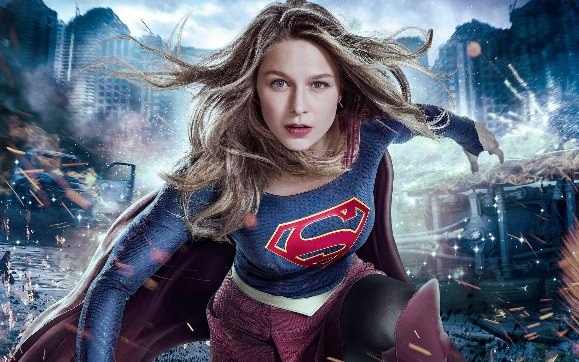 Melissa Benoist Supergirl Background