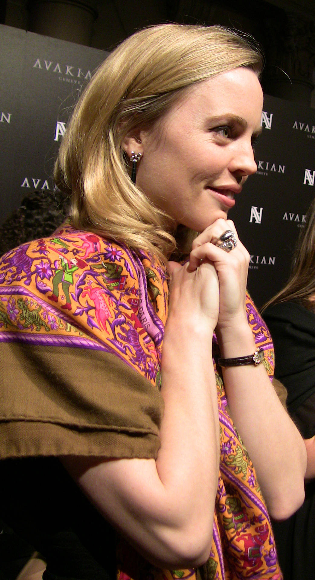 Melissa George At The Avakian Boutique Opening Background