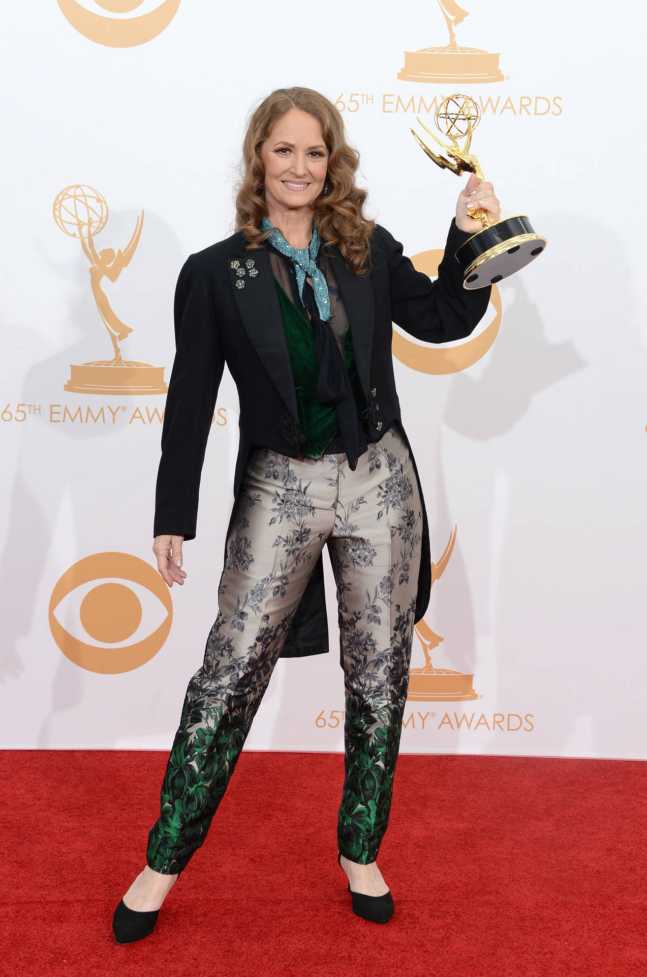 Melissa Leo At The Emmy Awards Background