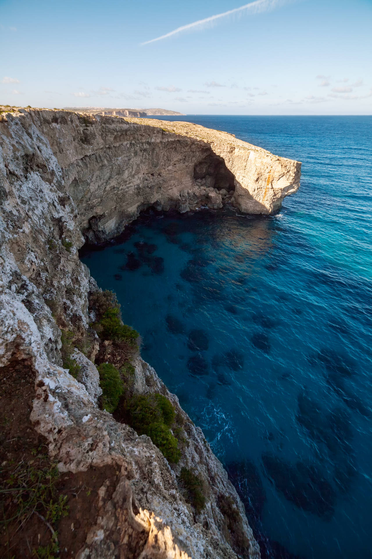 Mellieha Shore Malta Background