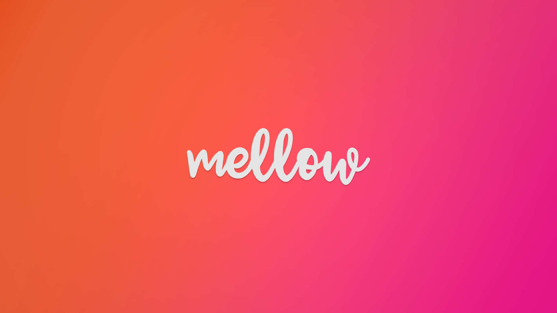 Mellow On Gradient Pink Background Background