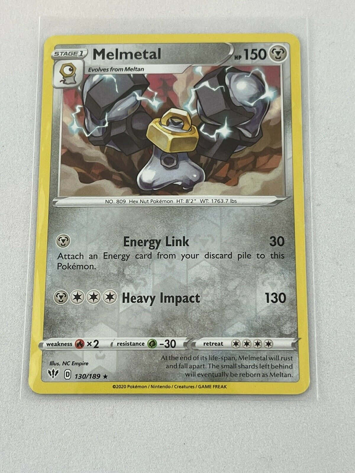 Melmetal Pokemon Card Background