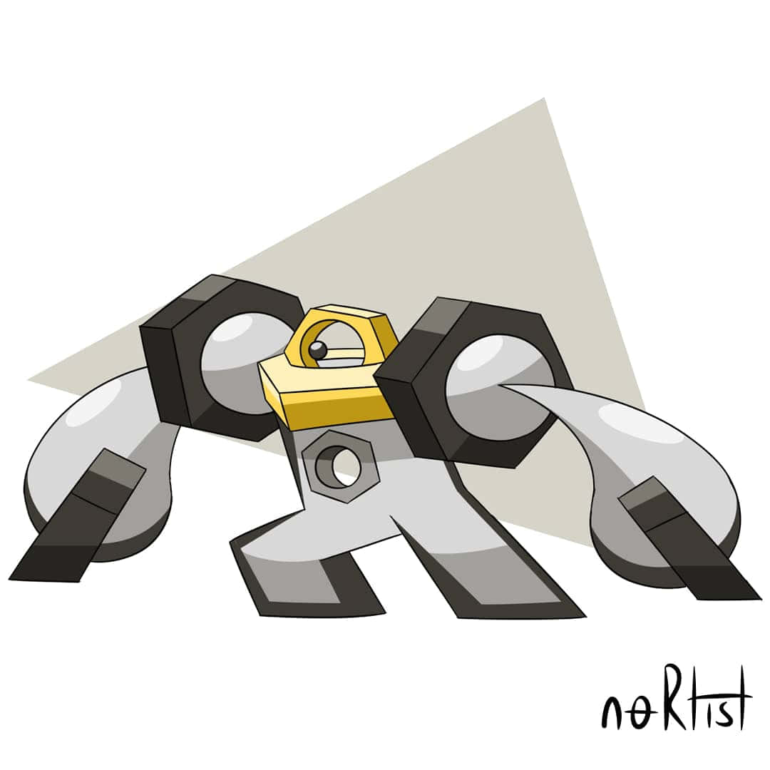 Melmetal Steel Artwork Background