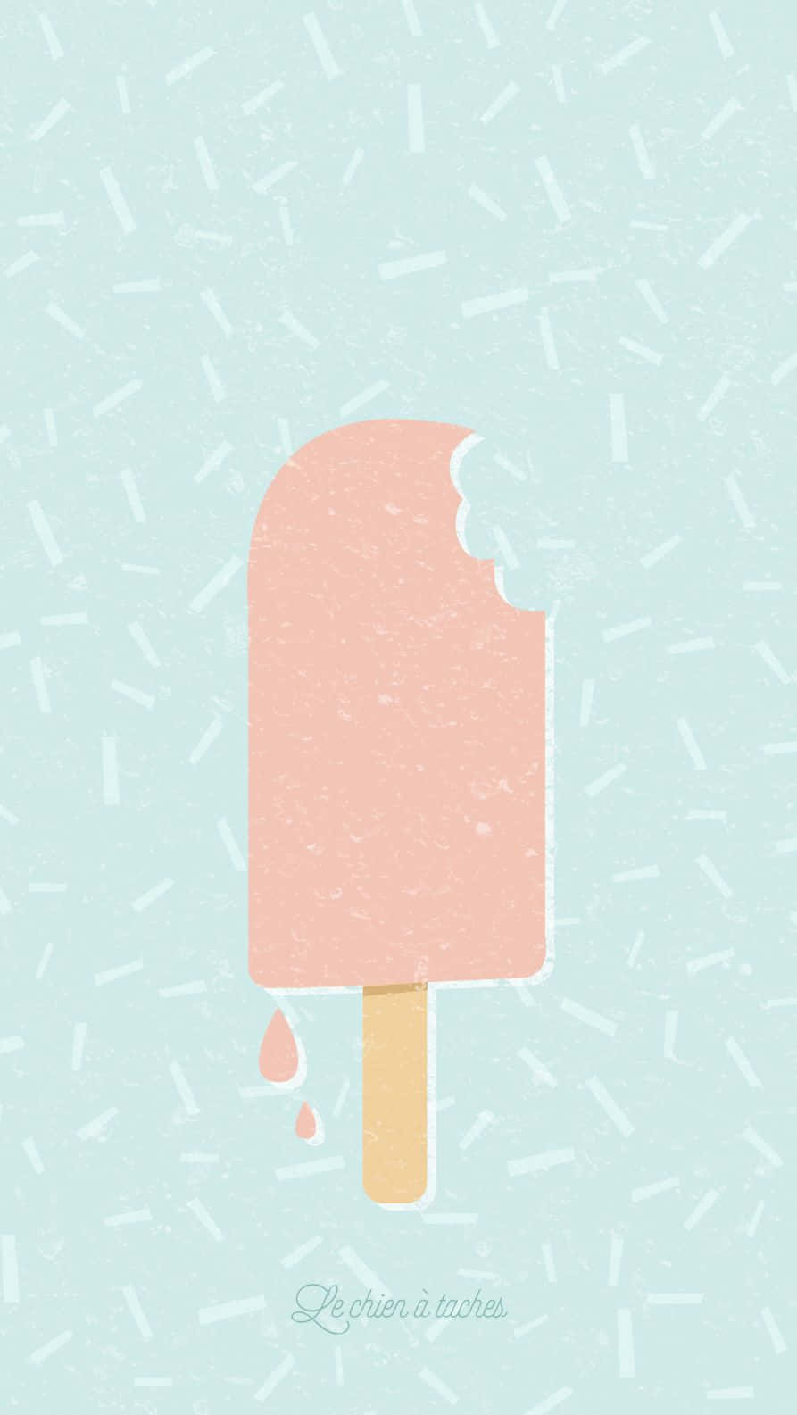 Melon Popsicle Cute Ice Cream