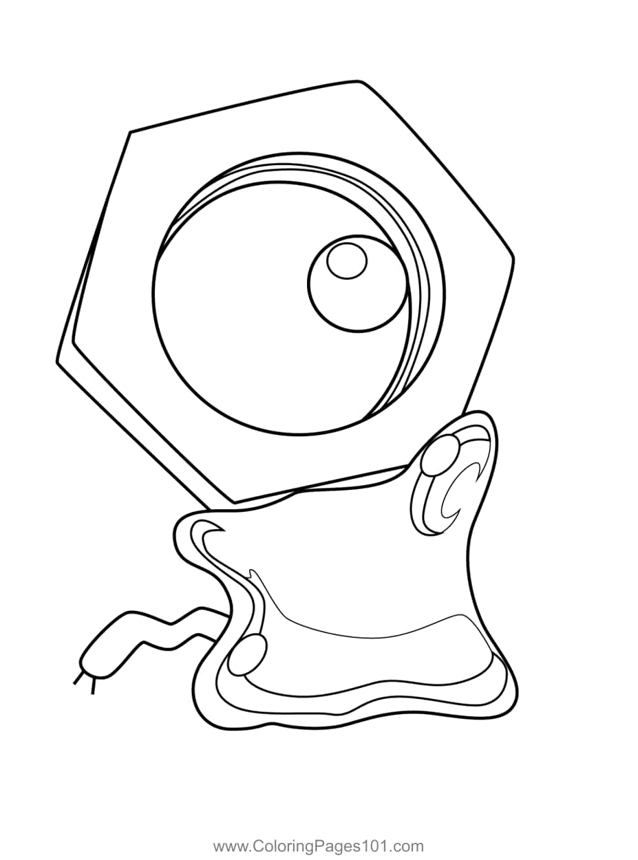 Meltan In Pokémon Coloring Pages