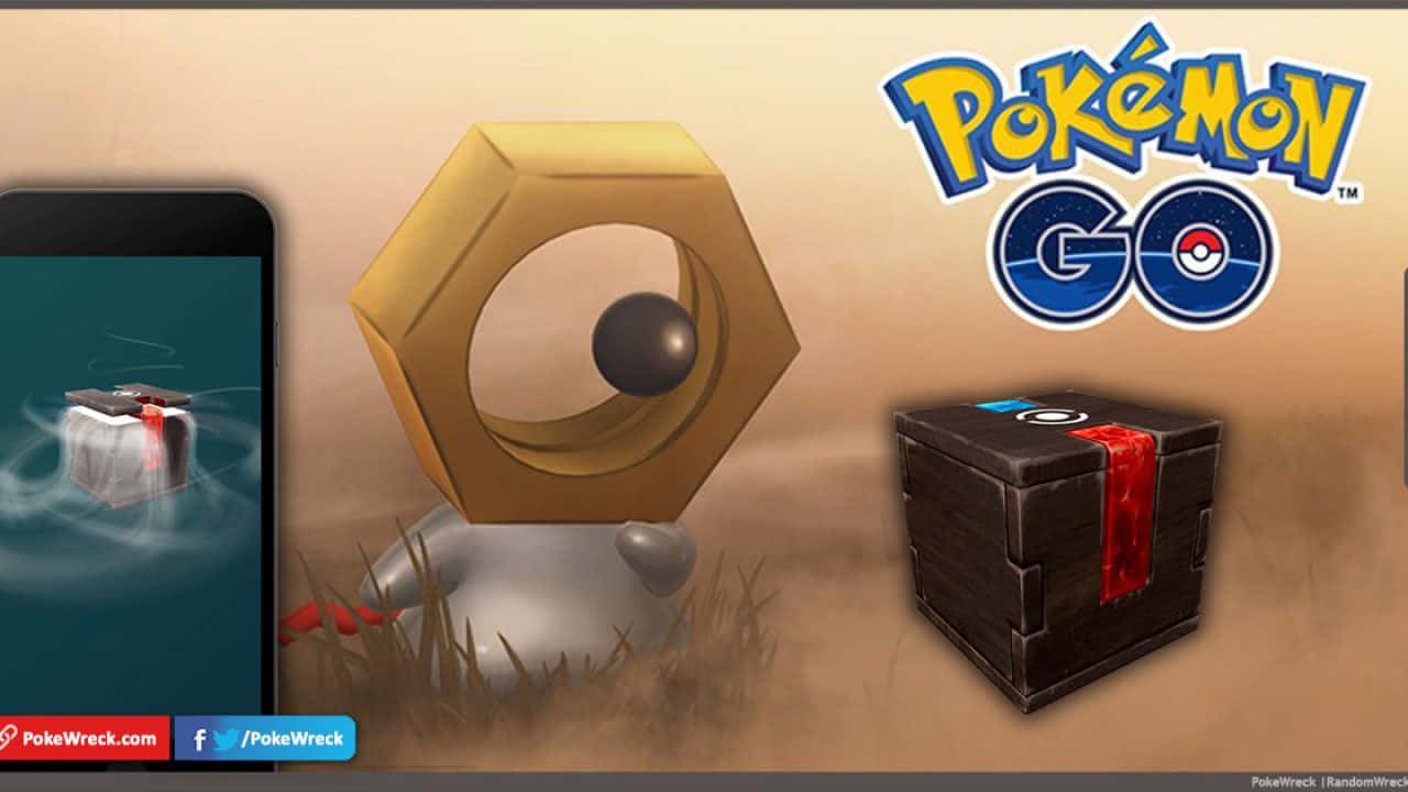 Meltan In The Offical Pokémon Youtube Background