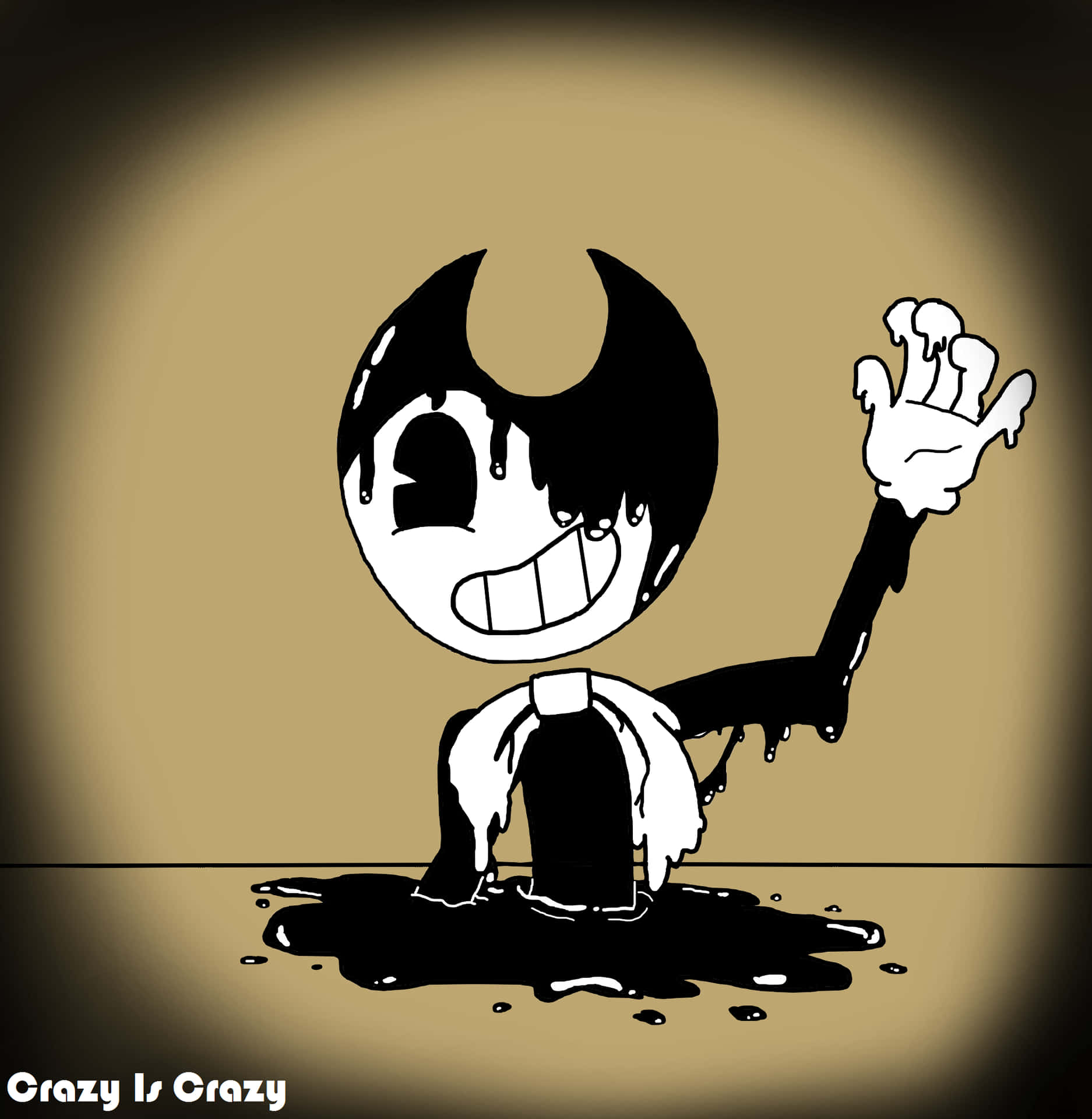 Melting Bendy And The Ink Machine Game Background