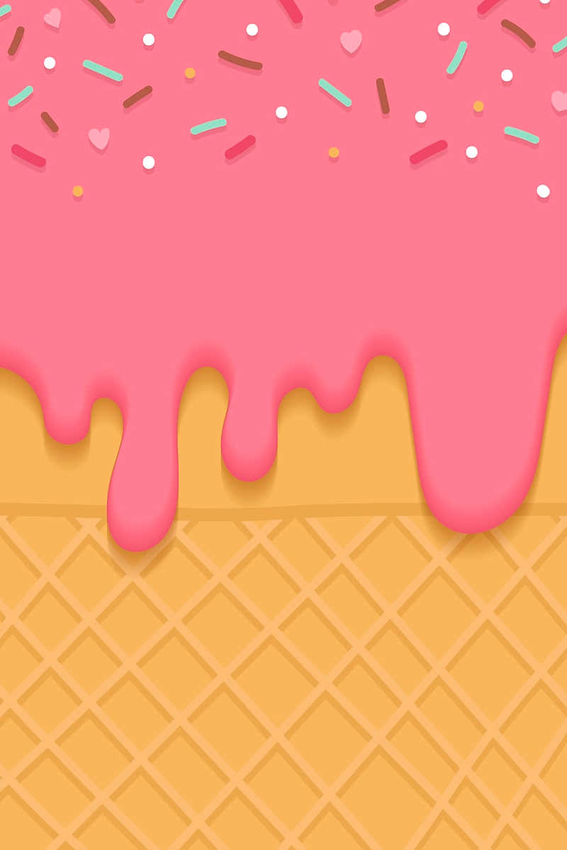 Melting Cute Ice Cream