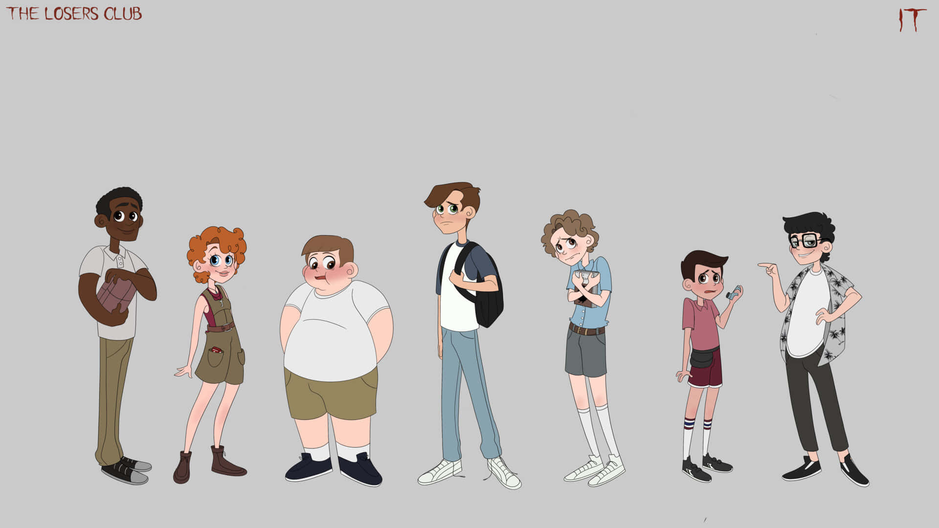Members Of The Losers Club Background