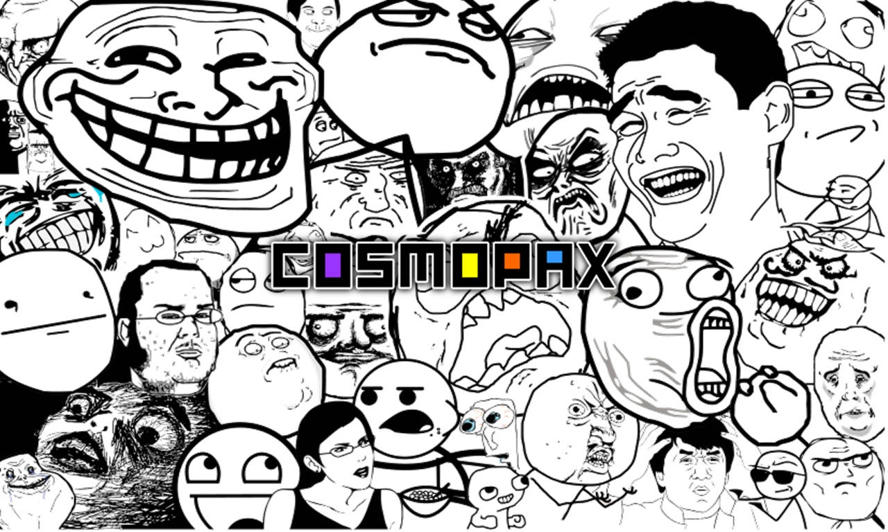 Meme Faces Cosmopax Background