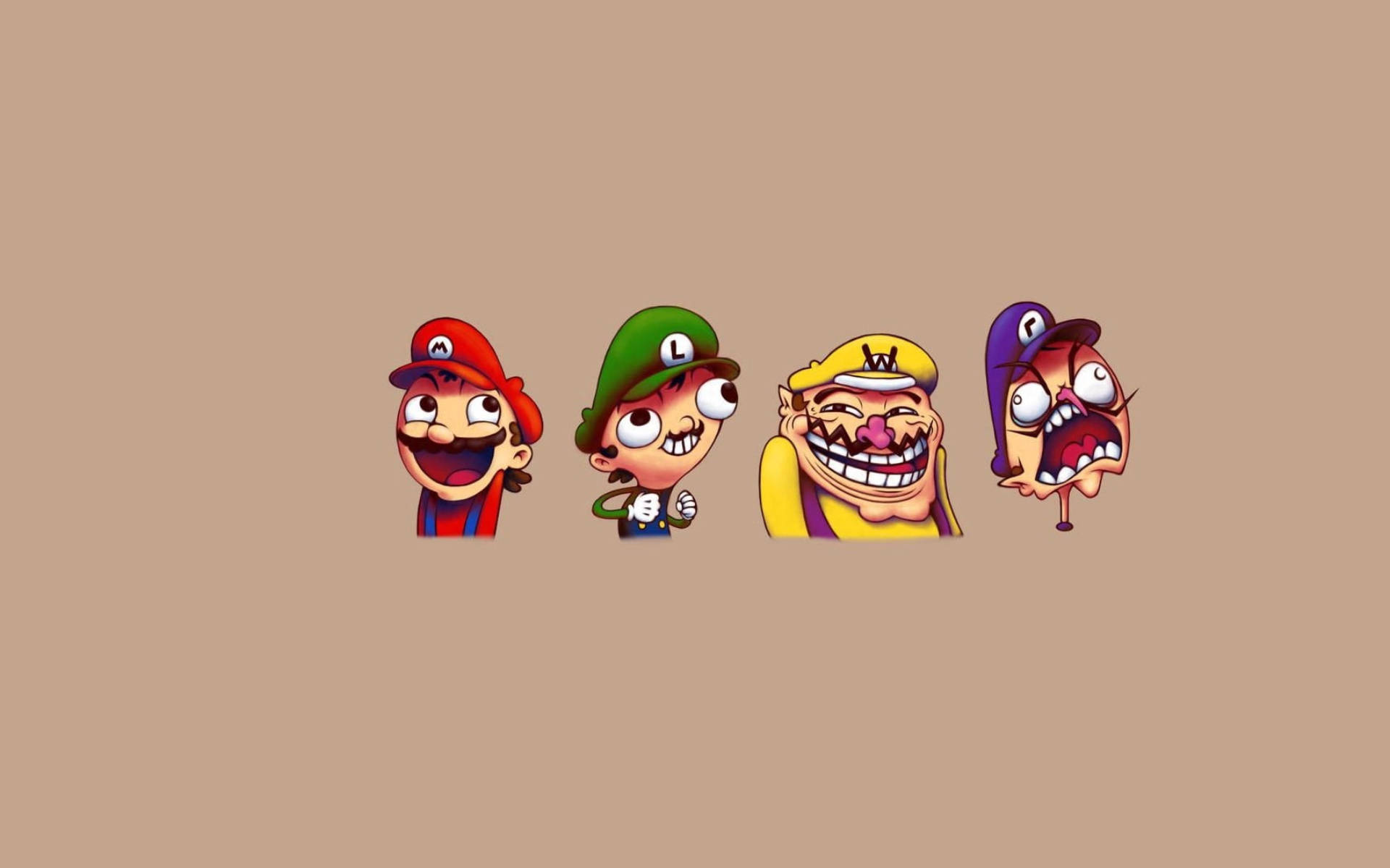 Meme Faces Super Mario Characters