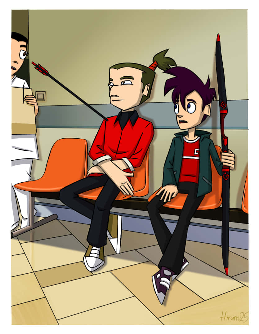 Meme Of Randy Cunningham 9th Grade Ninja Background