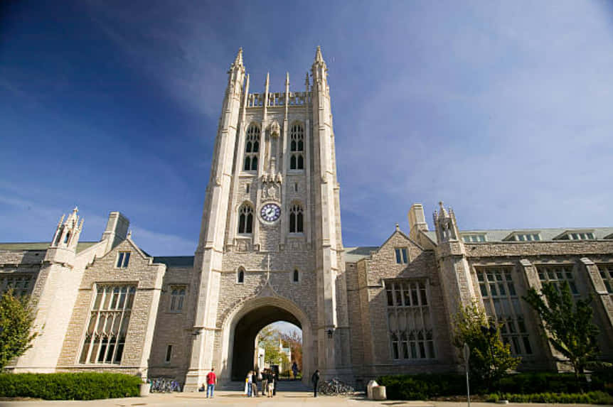 Memorial Union Campus Of The University Of Missouri Background