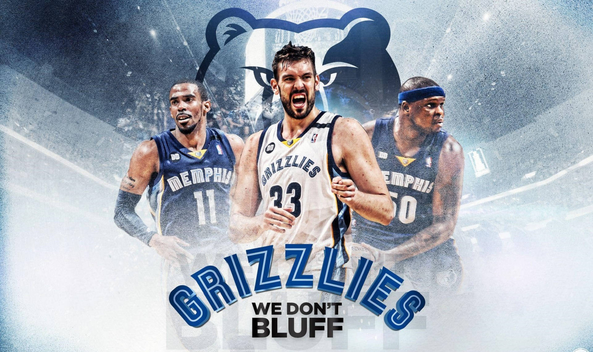 Memphis Grizzlies Basketball Team Poster Background