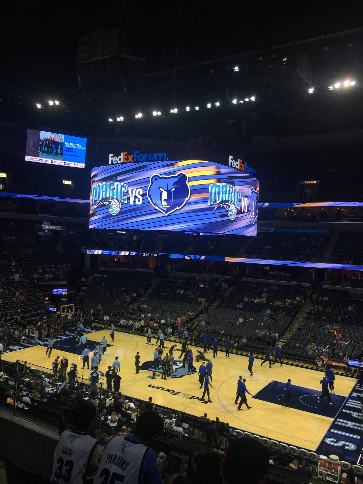 Memphis Grizzlies Home Court