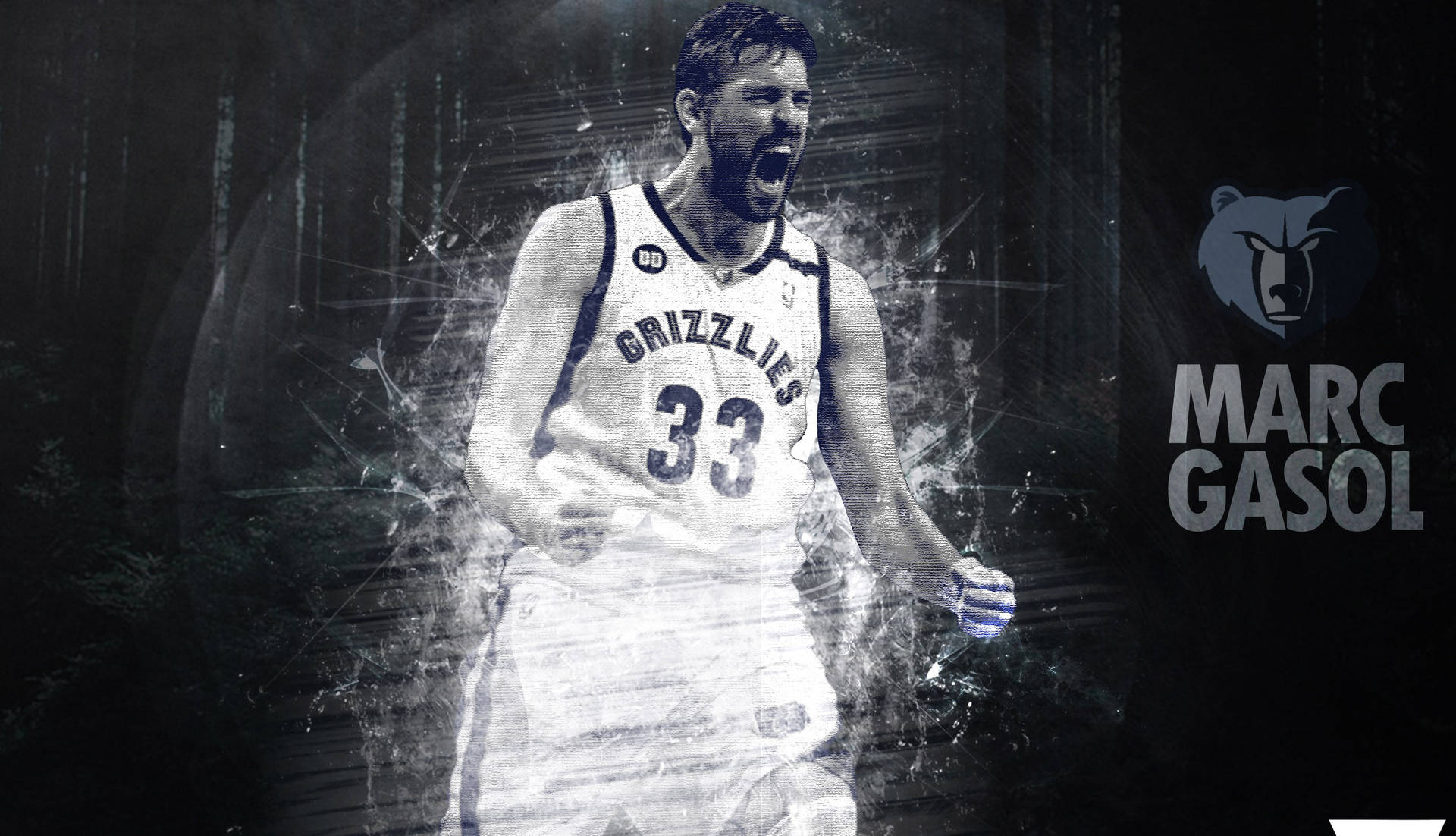 Memphis Grizzlies' Marc Gasol In Action