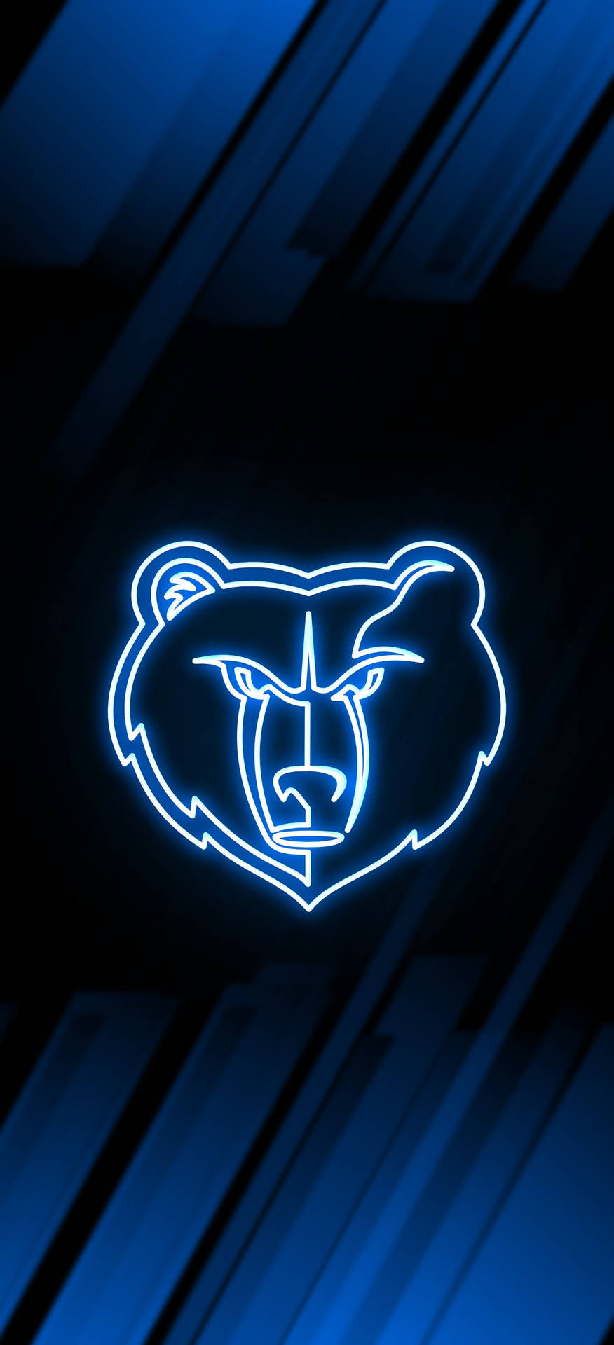 Memphis Grizzlies Neon Blue