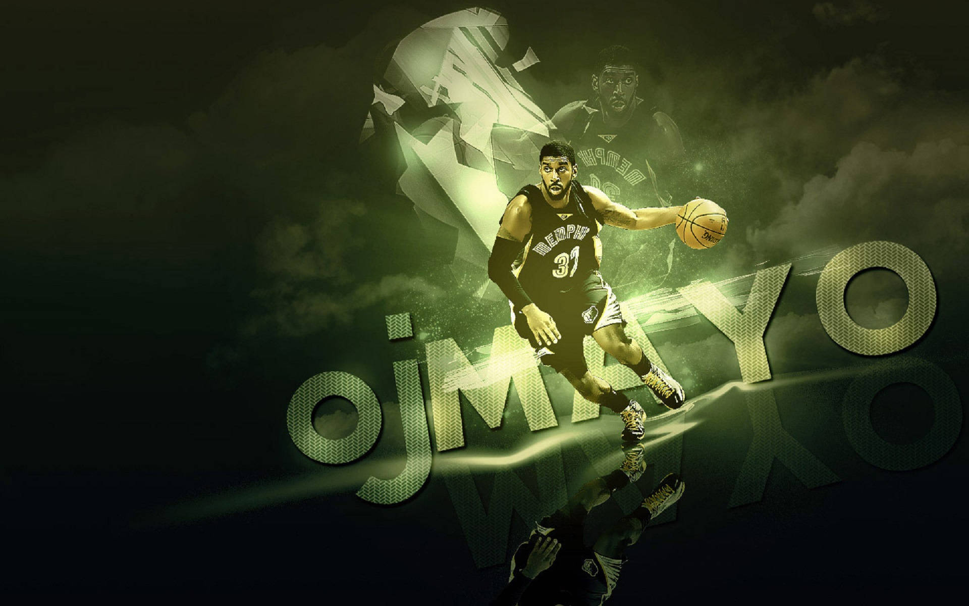 Memphis Grizzlies Oj Mayo Background