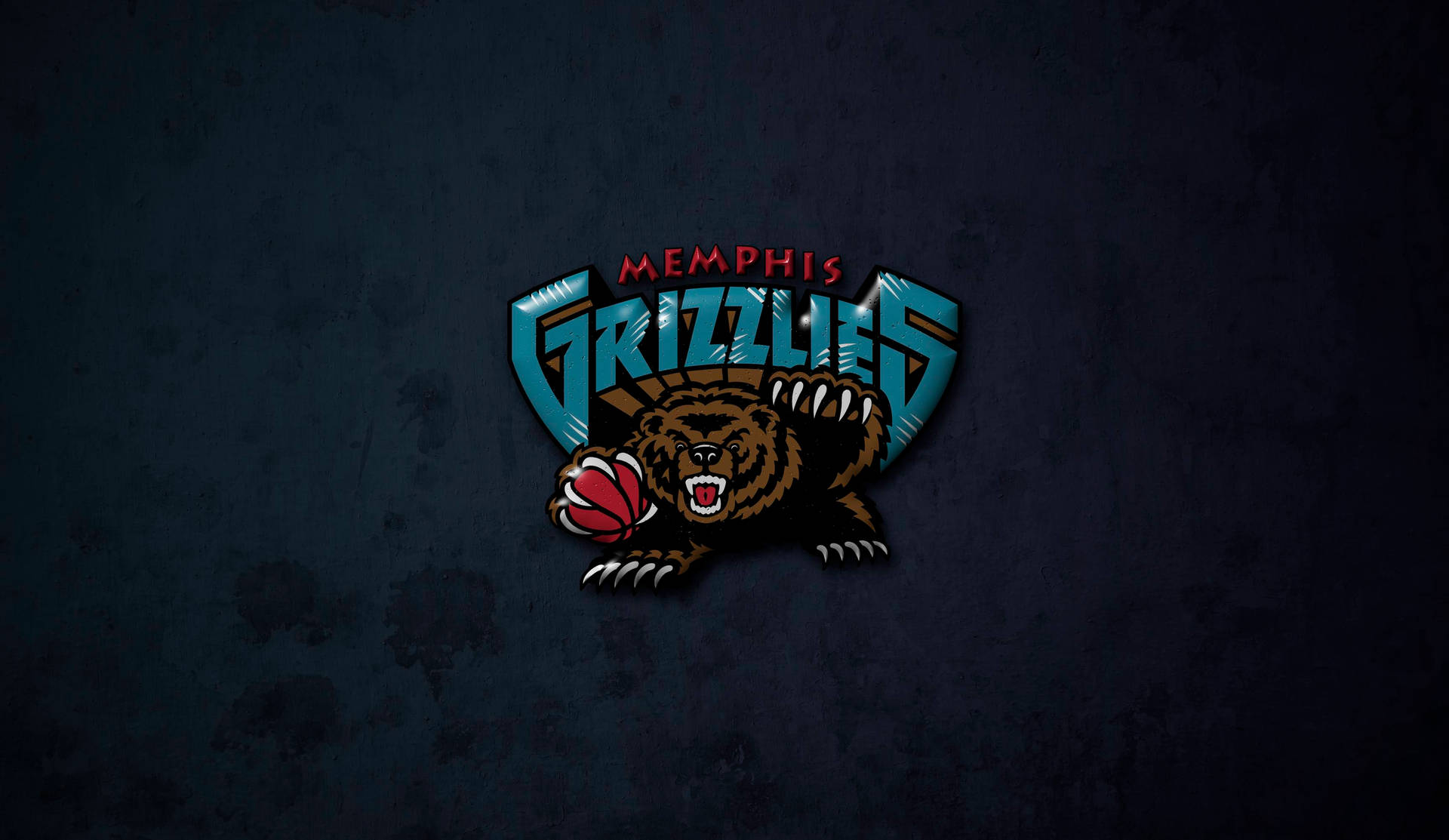 Memphis Grizzlies Retro Logo Background