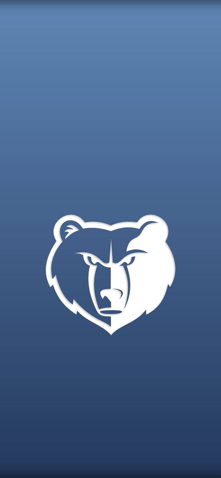 Memphis Grizzlies White Logo