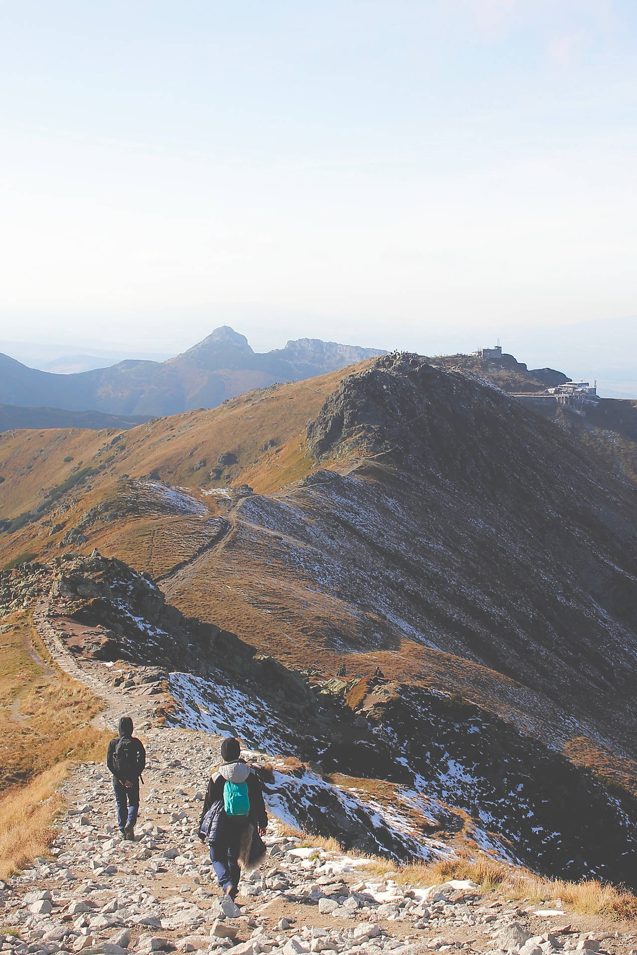 Men In Slovakia Mountain Peak