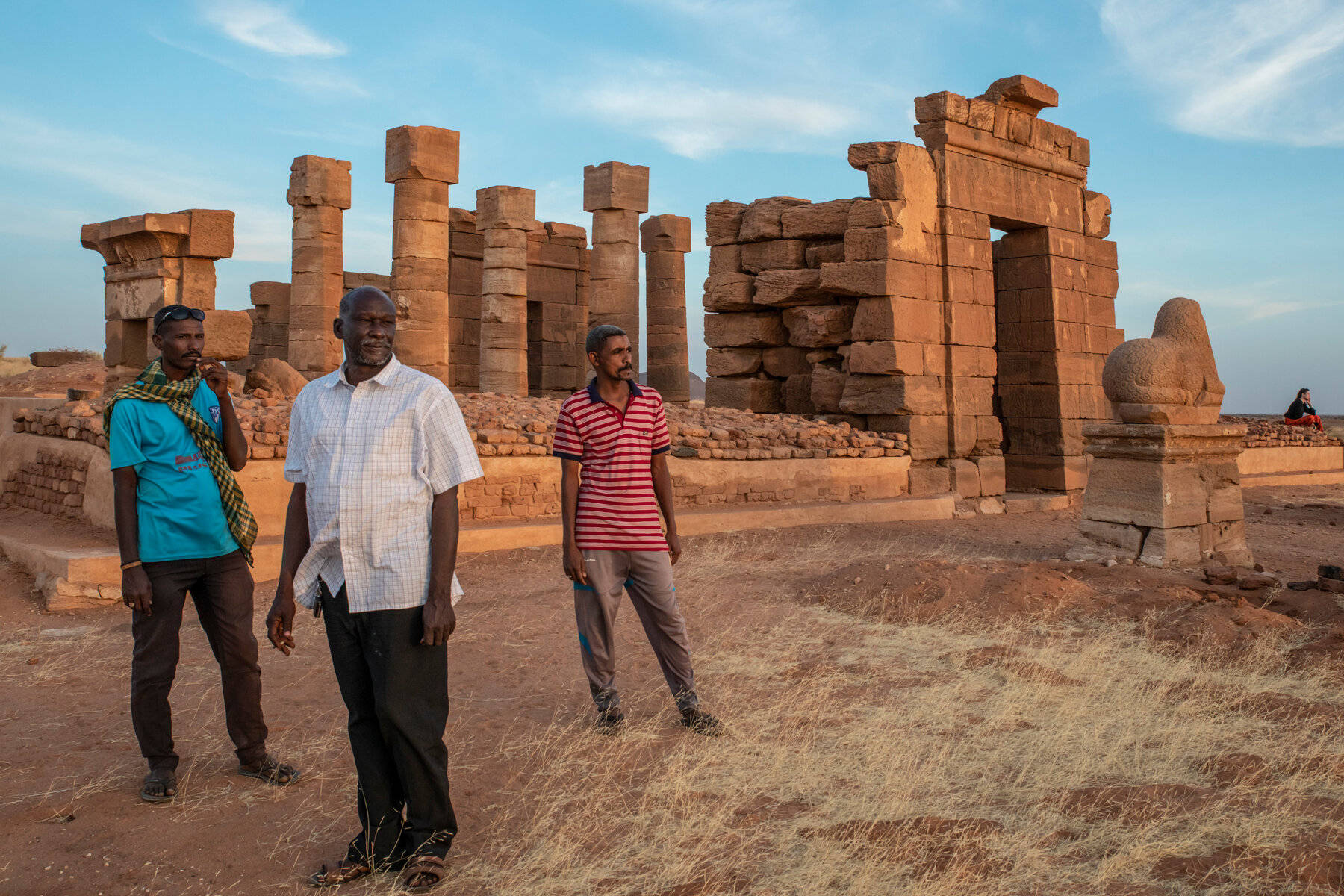 Men In Sudan Background