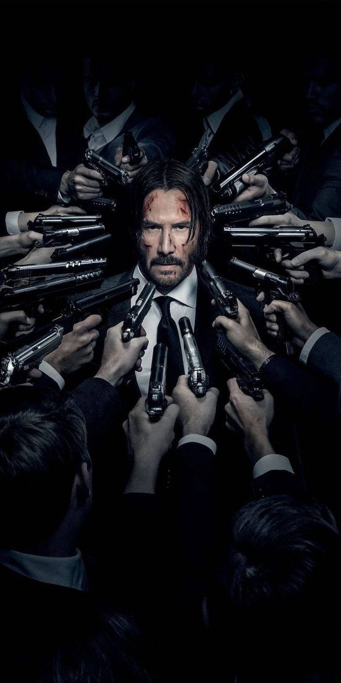 Men Phone John Wick Background