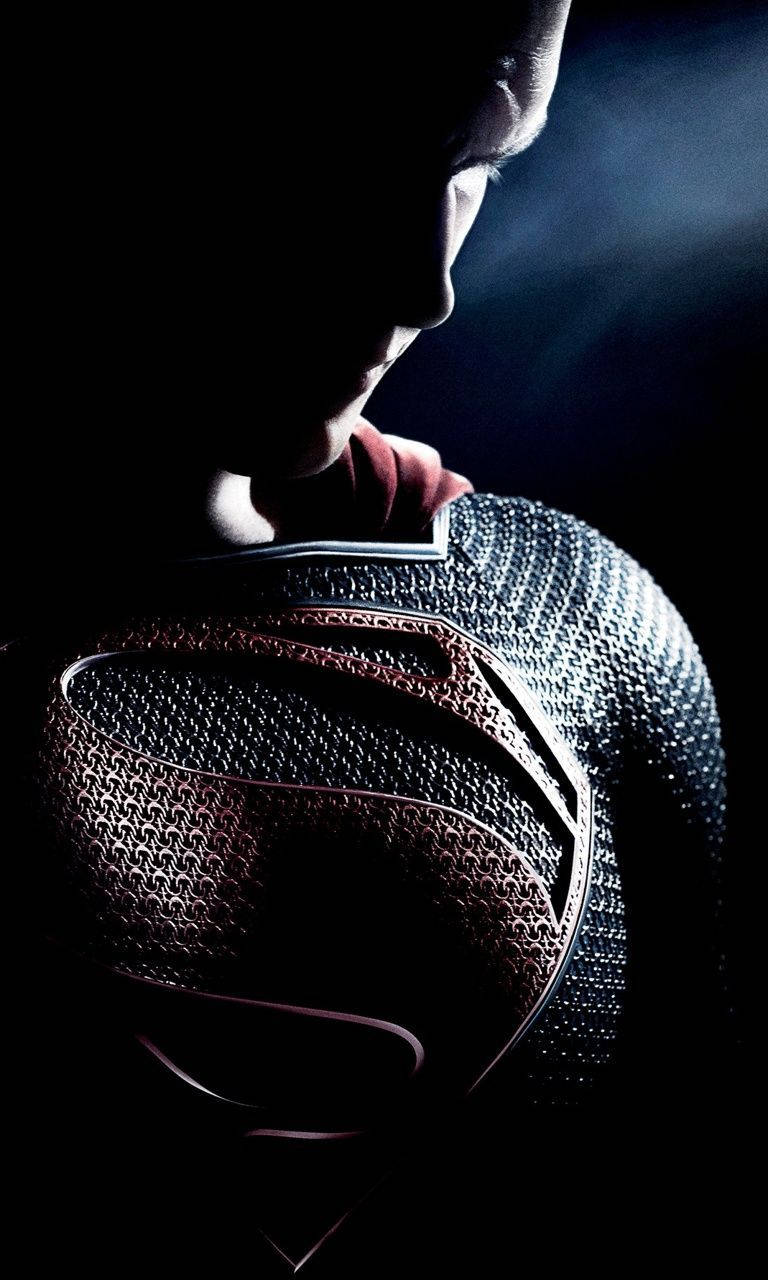 Men Phone Superman Henry Cavill Background