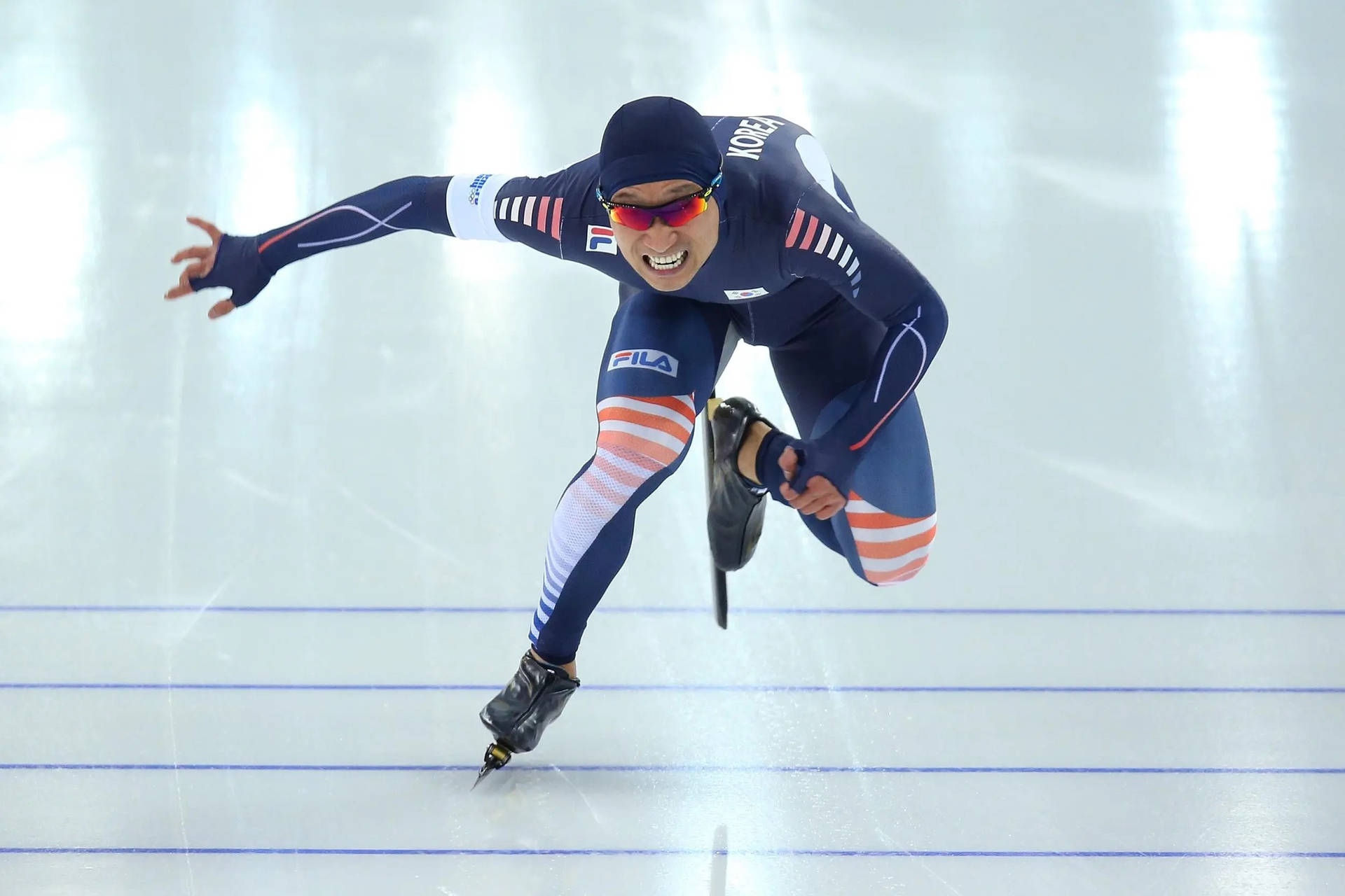 Men's 500m Race 2 Of 2 Speed Skating