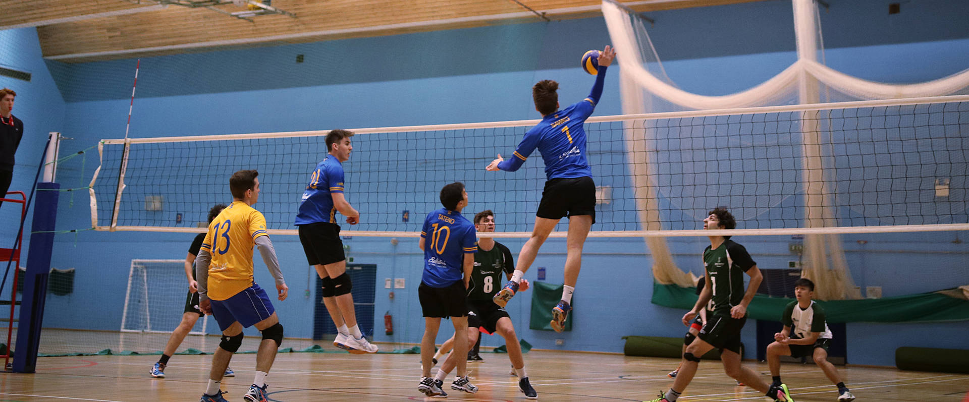 Men's Indoor Volleyball Background