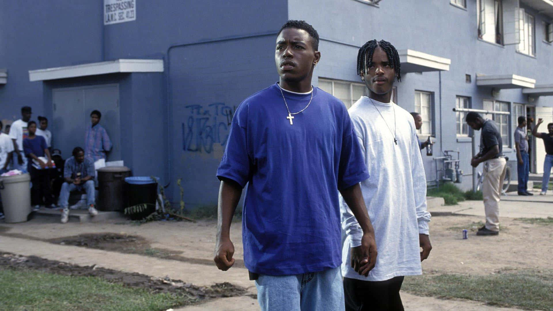Menace Ii Society Caine And O-dog Background