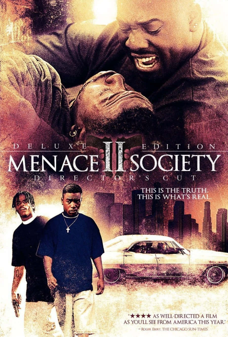 Menace Ii Society Movie Poster Background