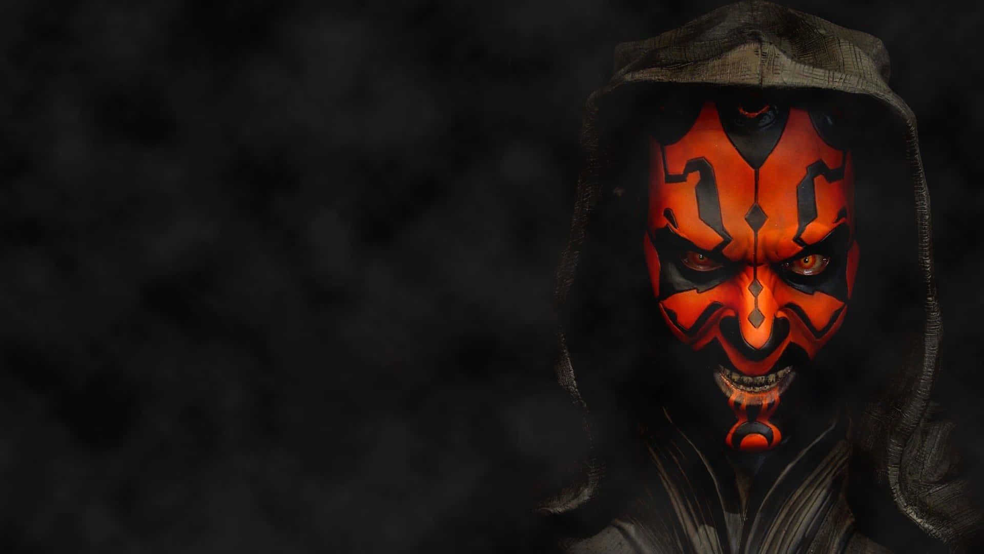 Menacing Look Of Darth Maul Background