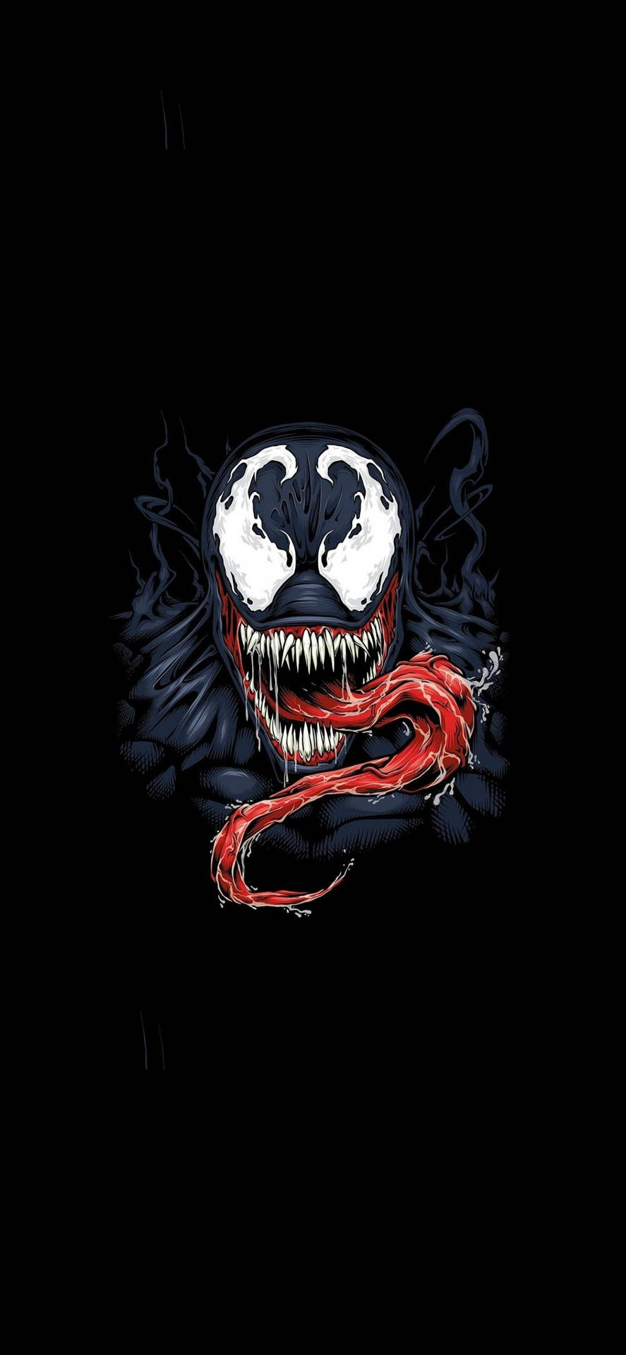 Menacing Venom Wallpaper For Iphone Background