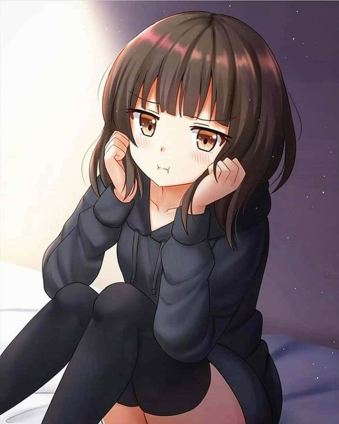 Menhera Chan In A Captivating Pose Background