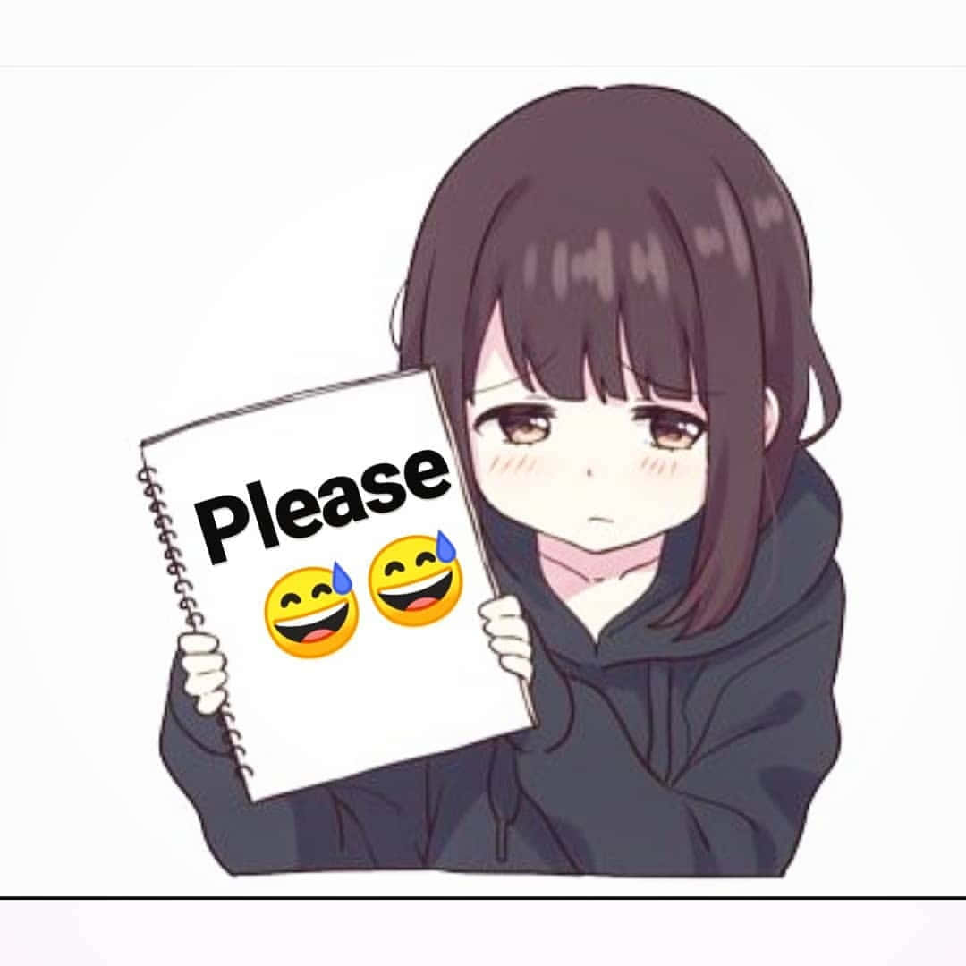 Menhera Chan's Expressive And Colorful World Background