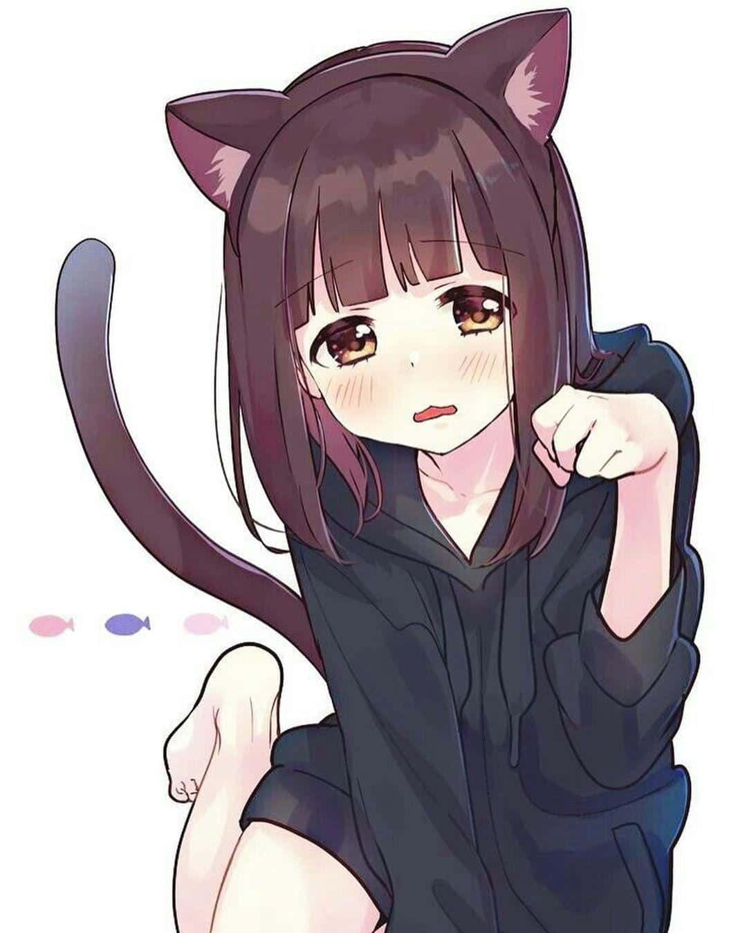 Menhera Chan - The Adorable Virtual Goth Girl Background