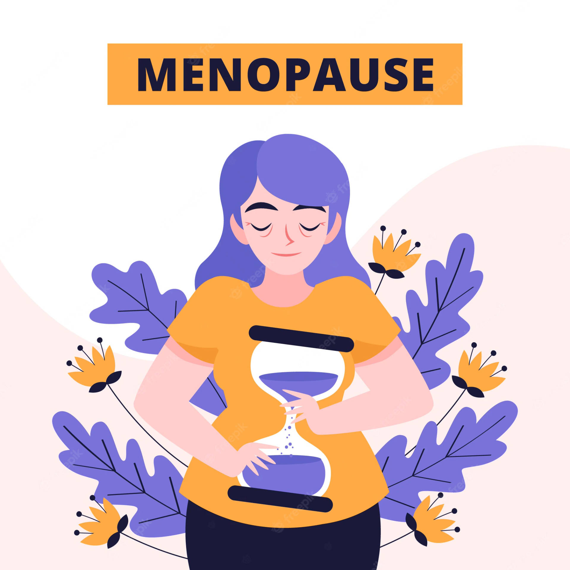 Menopause Digital Drawing