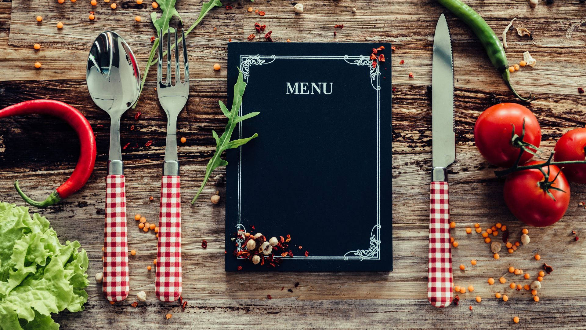 Menu Black Food Book Picnic Photography