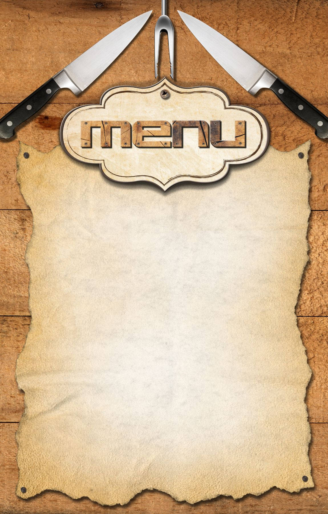 Menu Blank List Digital Art Photo Background