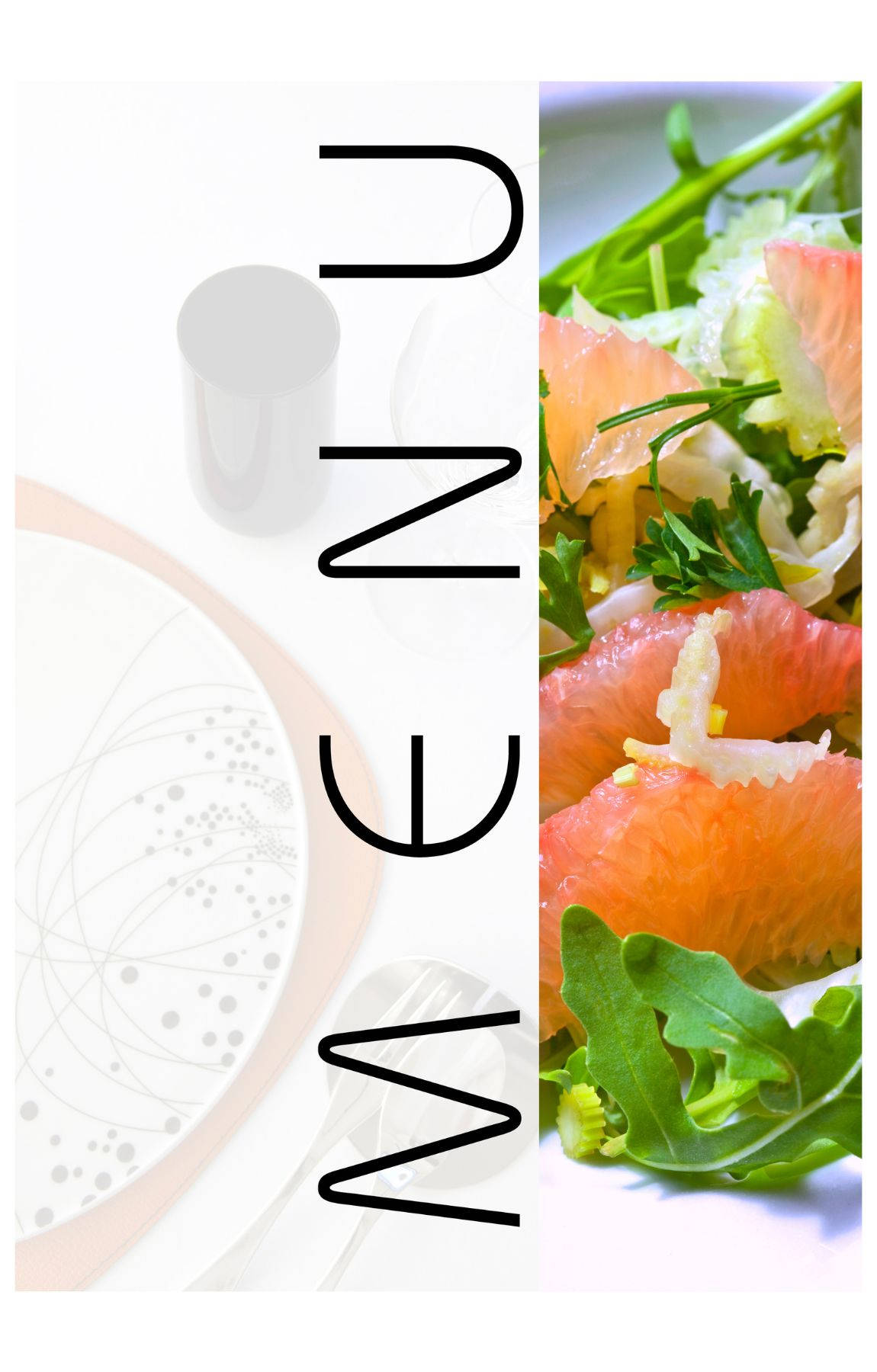 Menu Salad Photo Edit Background