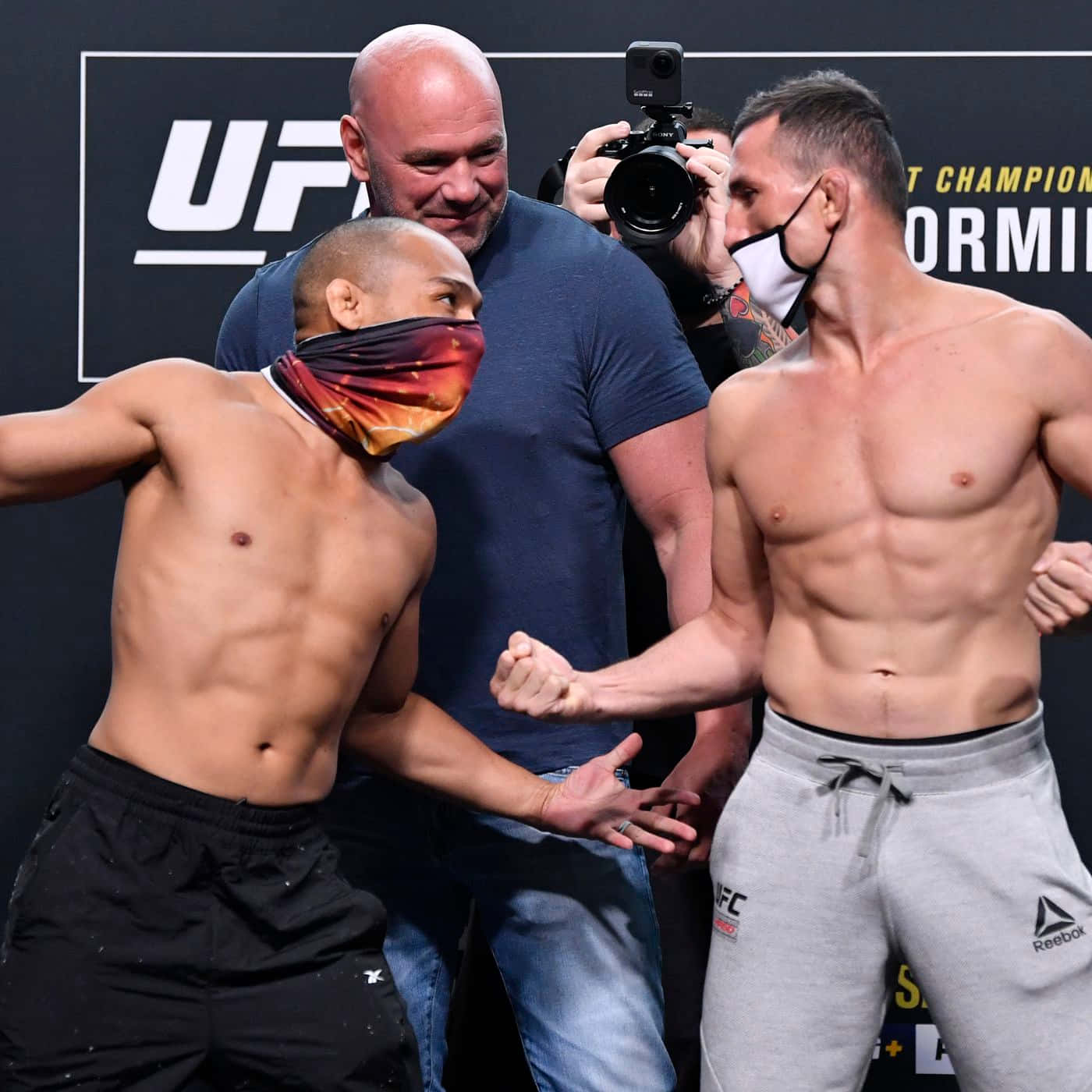 Merab Dvalishvili And John Dodson Background