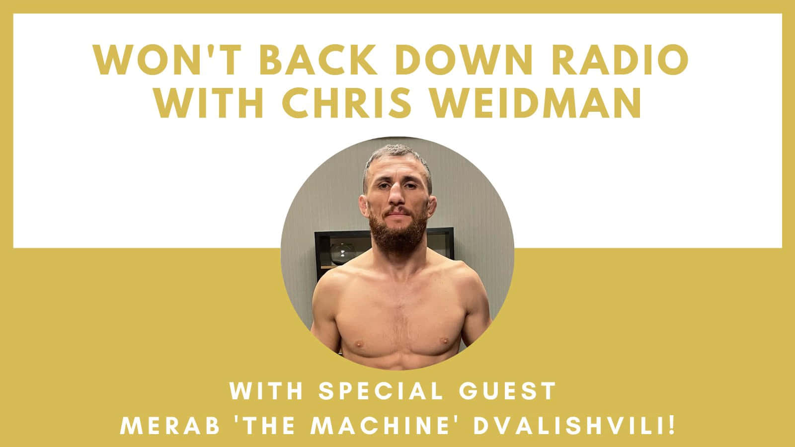 Merab Dvalishvili Special Guest Background