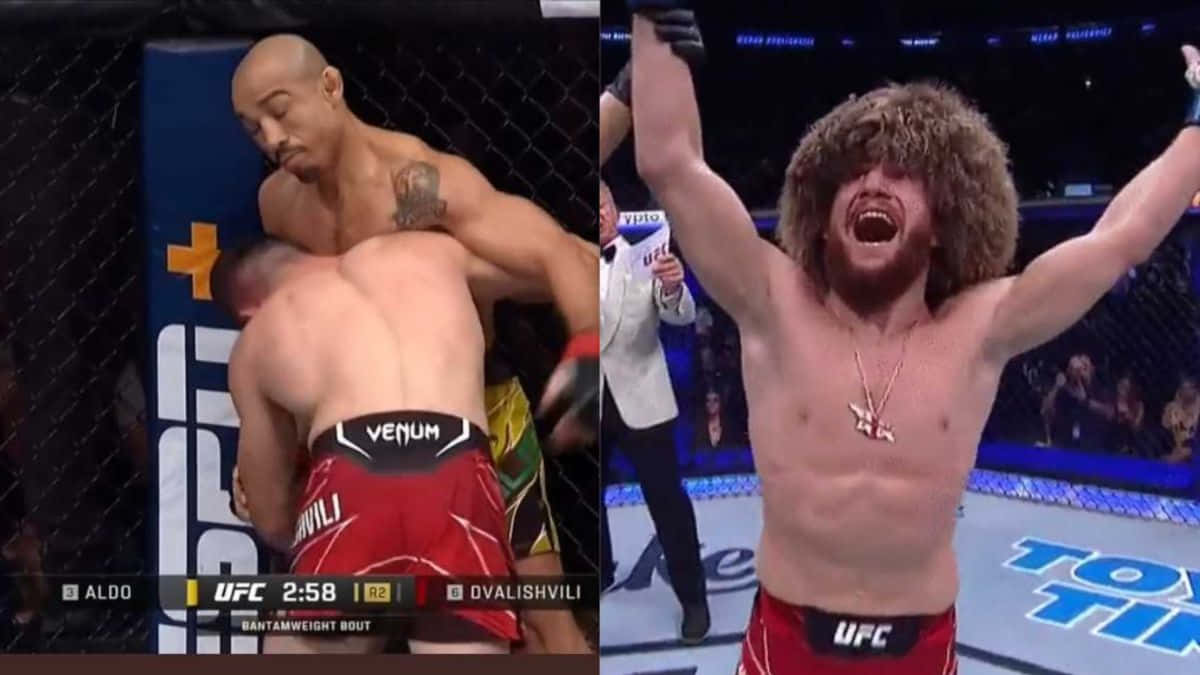 Merab Dvalishvili Versus Jose Aldo Background